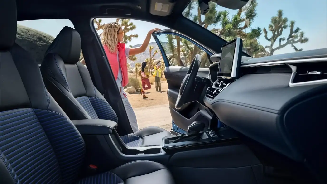 2026 toyota corolla cross interior