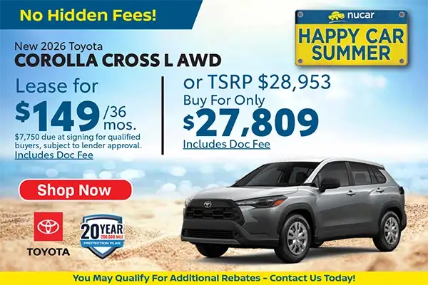 New 2026 Toyota Corolla Cross L AWD