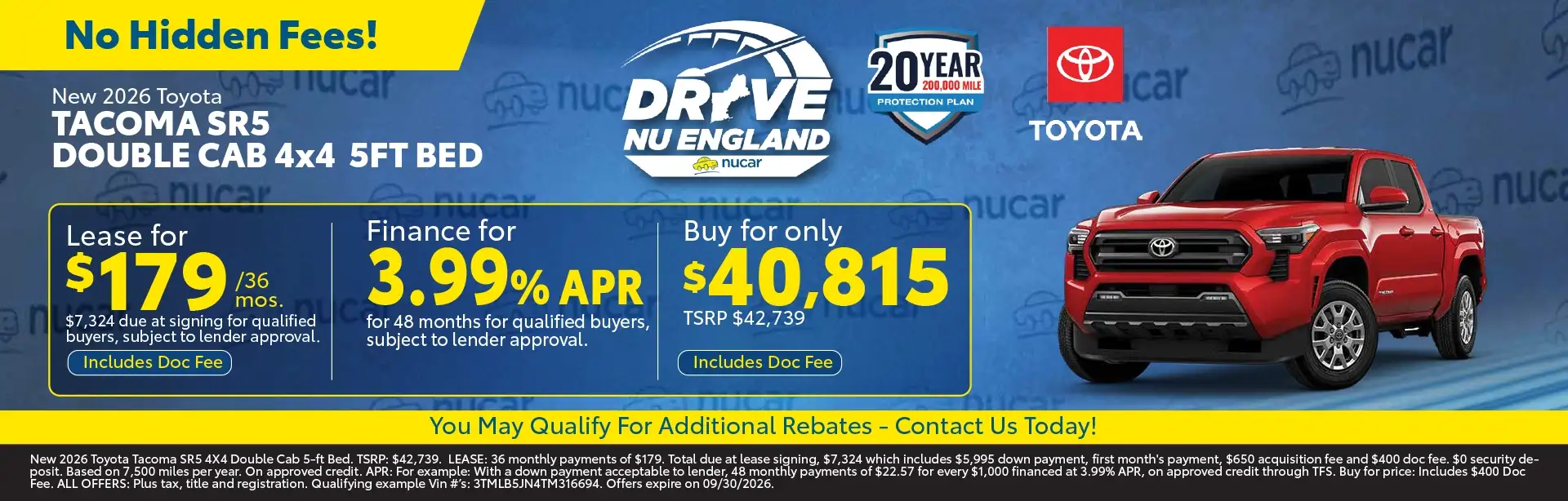 new special offers