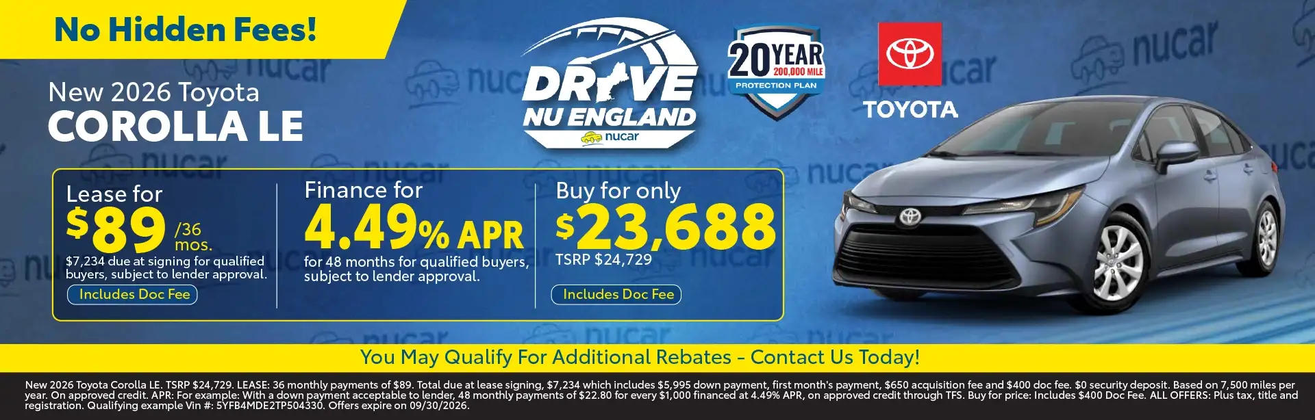 new special offers