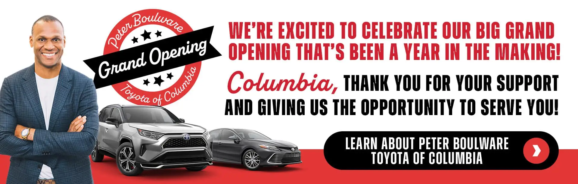 Welcome To Peter Boulware Toyota Of Columbia