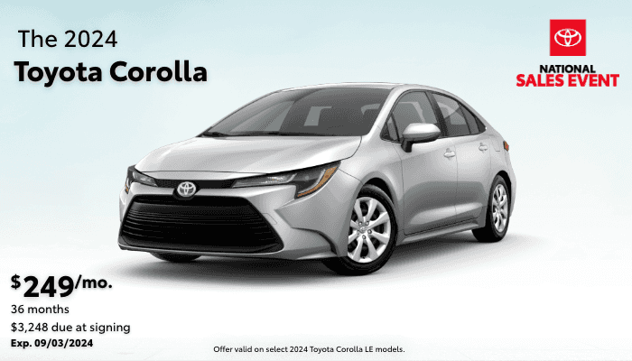 Toyota Lease Specials | Peter Boulware Toyota of Columbia