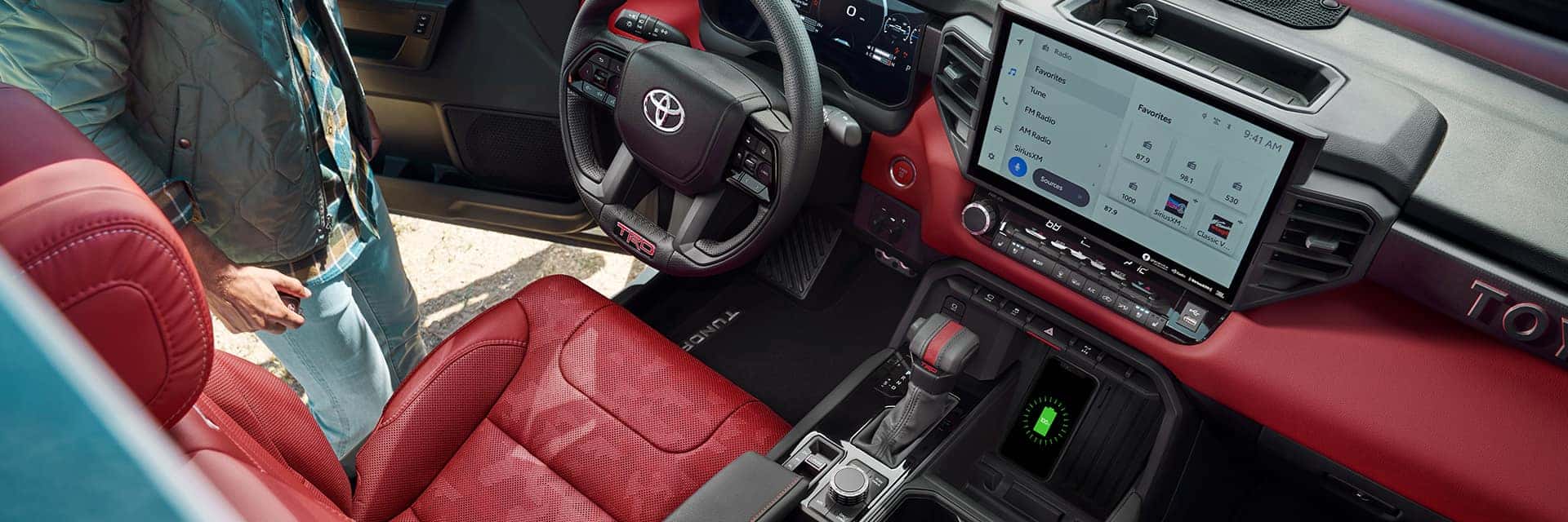 Interior 2025 Toyota Tundra vs 2025 Toyota Tacoma - Peter Boulware Toyota of Columbia