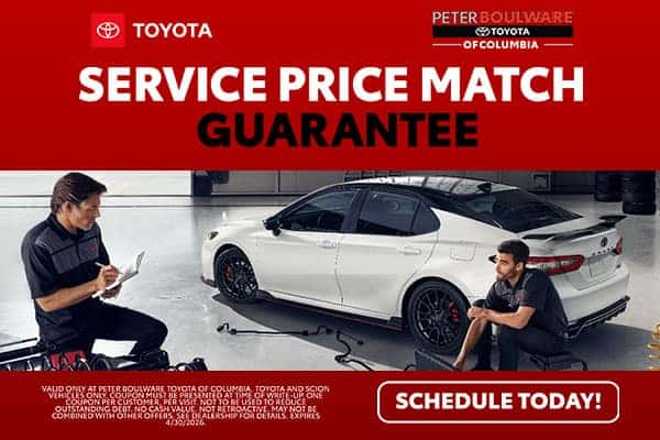 SERVICE PRICE MATCH GUARANTEE