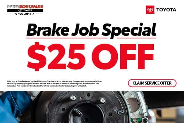 $25 OFF ANY BRAKE JOB