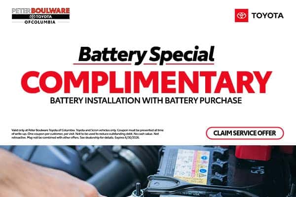 BATTERY SPECIAL