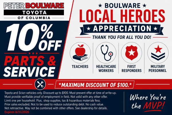 Boulware Local Heroes Appreciation