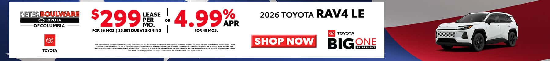 New RAV4 Special