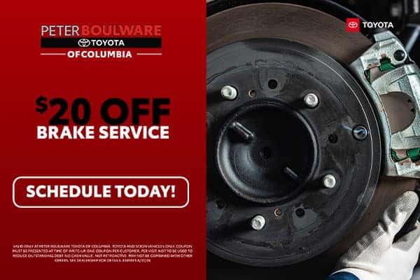 $20 OFF ANY BRAKE SERVICE