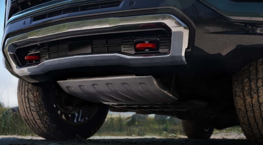The front of a 2025 Chevy Tahoe.