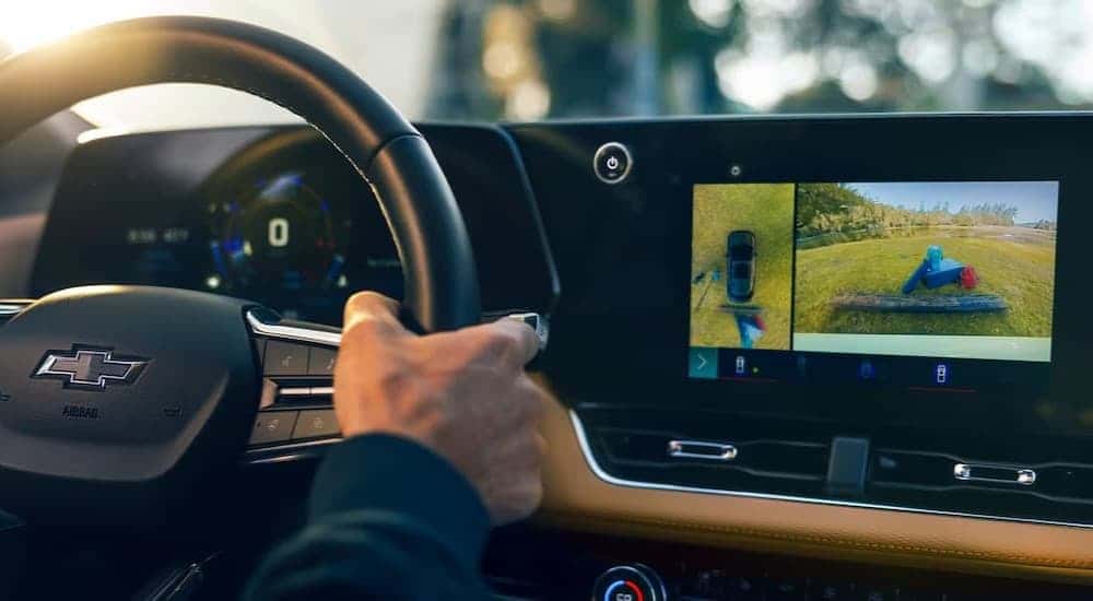 Black dash in a 2026 Chevy Equinox.