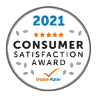 2021 DealerRater Consumer Satisfaction Award logo