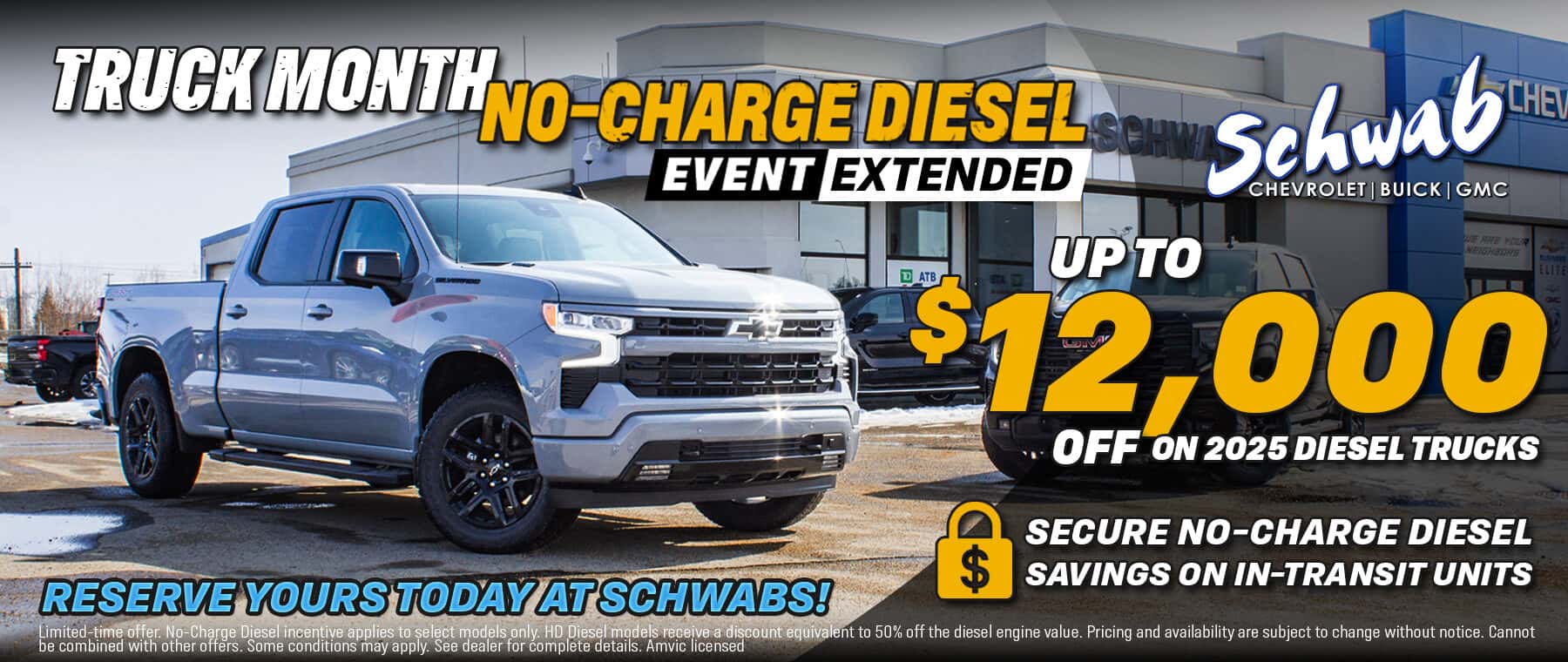 No-Charge Diesel Trucks