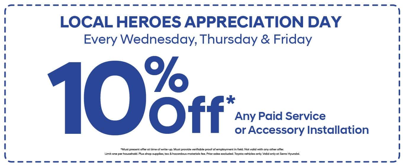 serra hyundai local heroes appreciation day