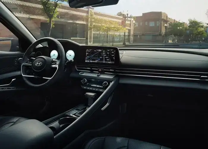 2025 Elantra Hybrid interior