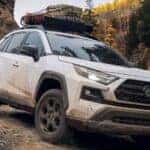 New Toyota RAV4 off-roading
