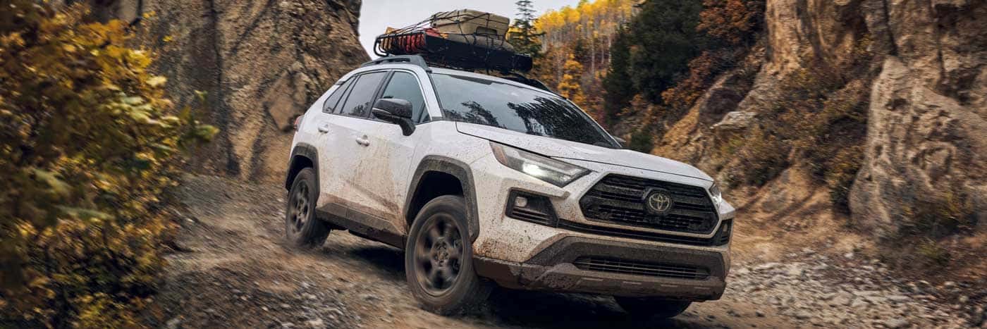 New Toyota RAV4 off-roading