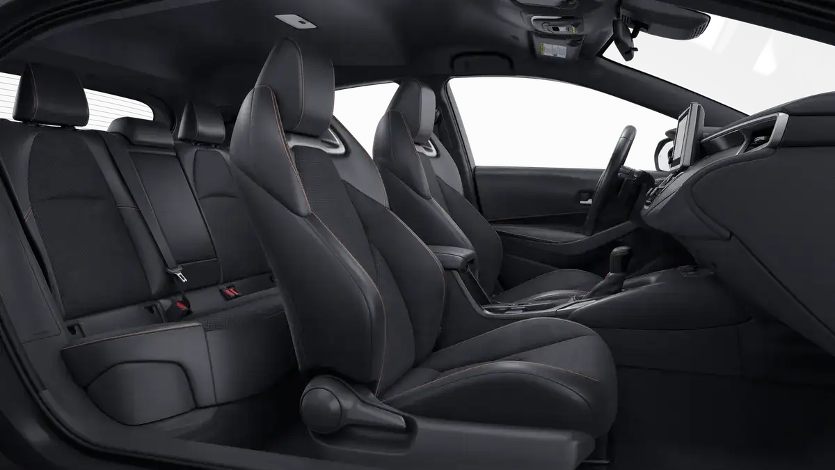 corolla hatchback interior