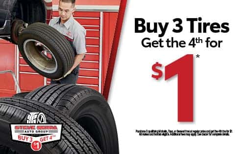 Buy 3 Tires Get the 4th for $1