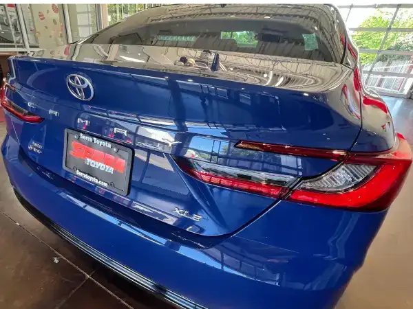 Serra Toyota Camry License Plate