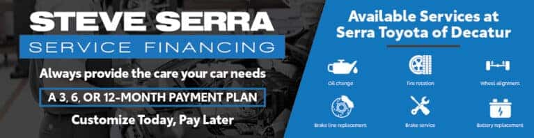 Service & Parts Specials | Serra Toyota of Decatur in Decatur, AL