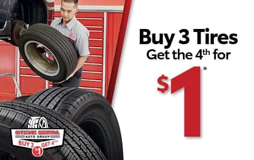 Buy 3 Tires Get the 4th for $1