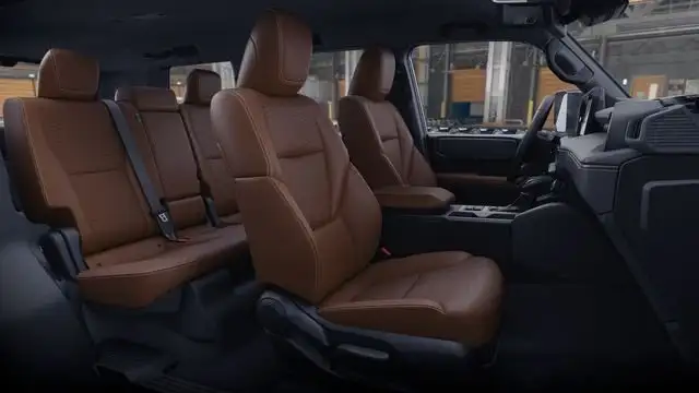 2027 Toyota Land Cruiser interior seating and comfort