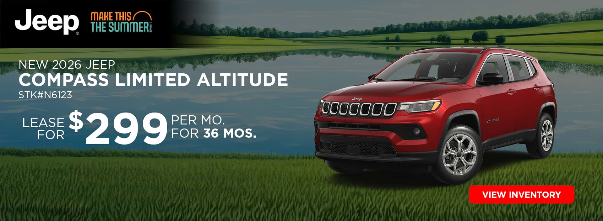 New 2026 Jeep Compass Limited Altitude