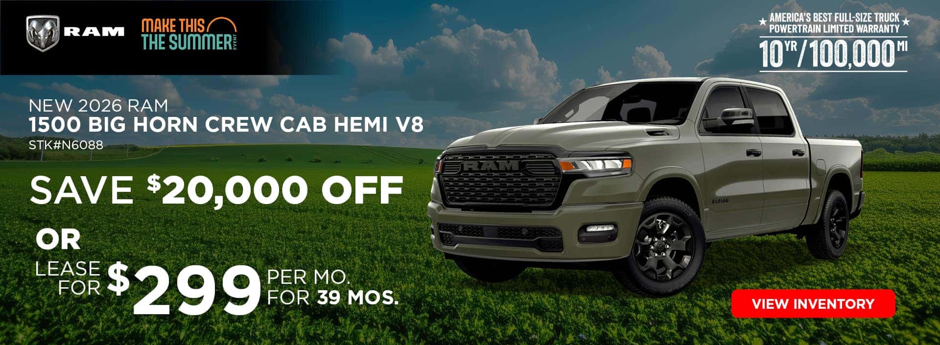 2026 RAM 1500 Big Horn