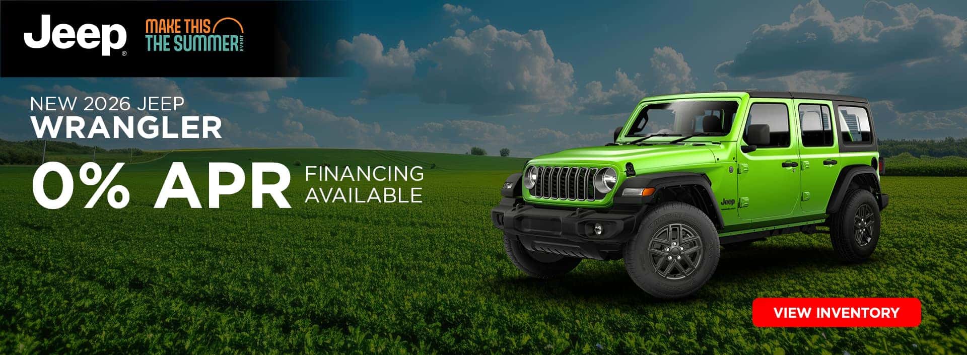 New 2026 Jeep Wrangler