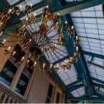 Chandelier from Hotel Havana in San Antonio, TX.