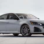 A white 2023 Nissan Altima