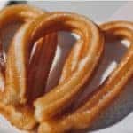 Churros from a San Antonio dessert parlor.