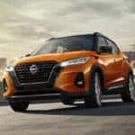 2023 Nissan Kicks on a highway