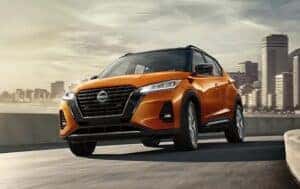 2023 Nissan Kicks on a highway