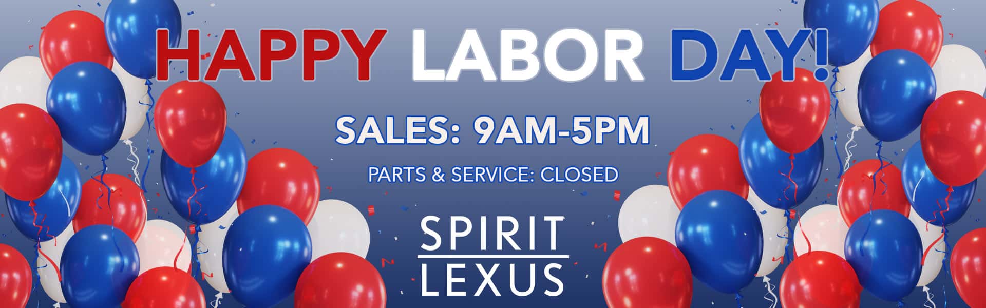 Labor Day Hours