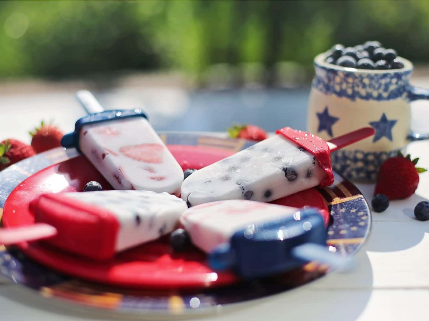 4th of July popsicles