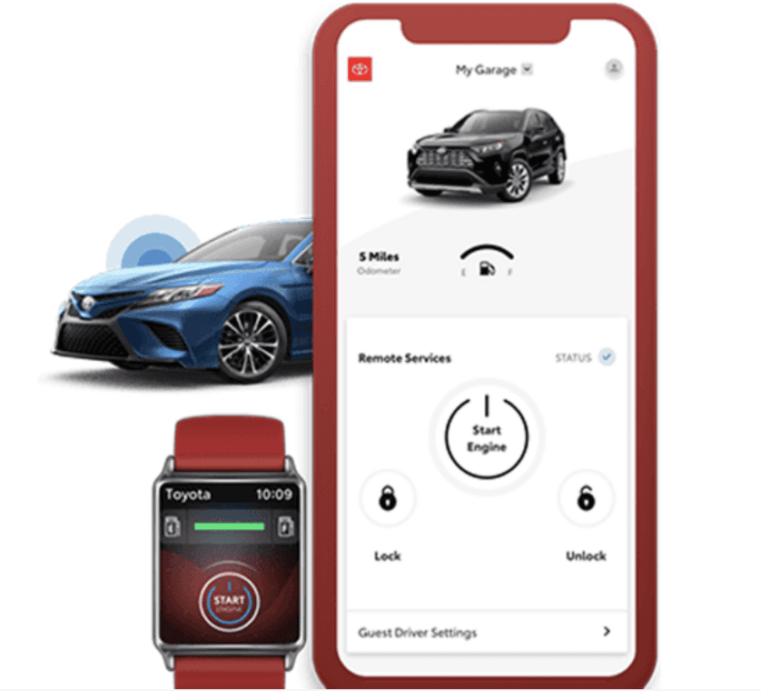 Toyota remote deals car starter