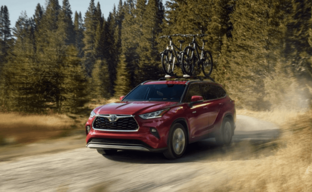 Bike rack for 2021 toyota deals highlander