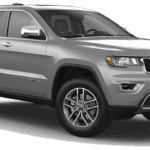 A Silver 2021 Jeep Grand Cherokee