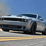 A Dodge Challenger GT zooms down the highway!