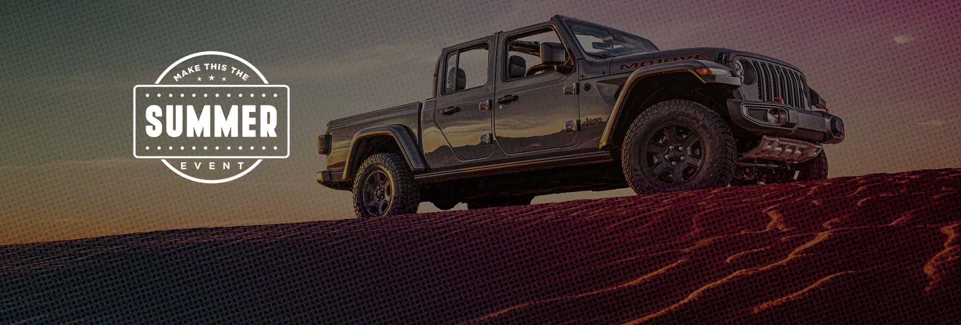 Make This The Summer Event Jeep Banner