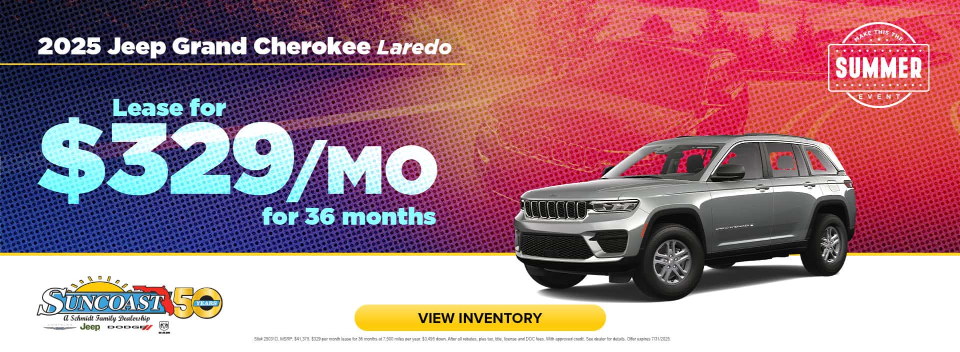 Make This The Summer Event 2025 Jeep Grand Cherokee