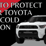 2026 Toyota 4Runner with tips to protect your Toyota during the winter season