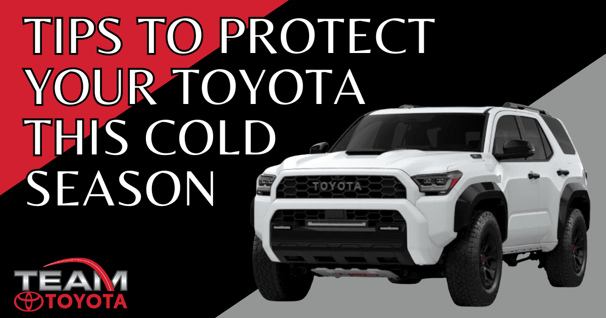 2026 Toyota 4Runner with tips to protect your Toyota during the winter season