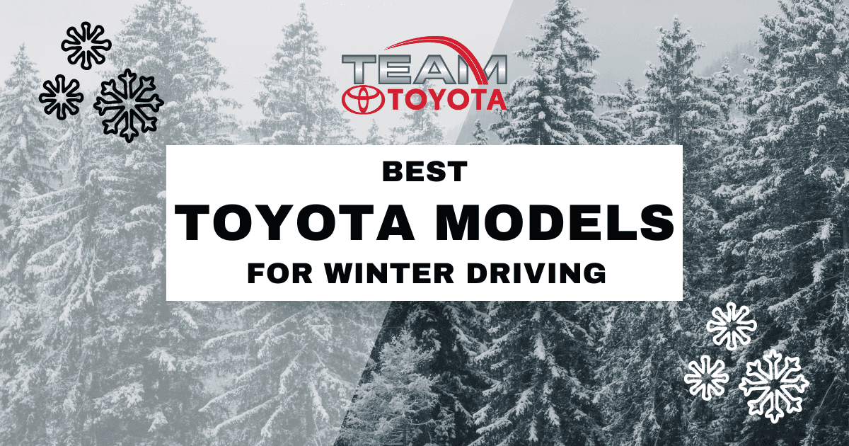 Winter-ready Toyota SUVs and trucks available at Team Toyota in Steubenville, OH