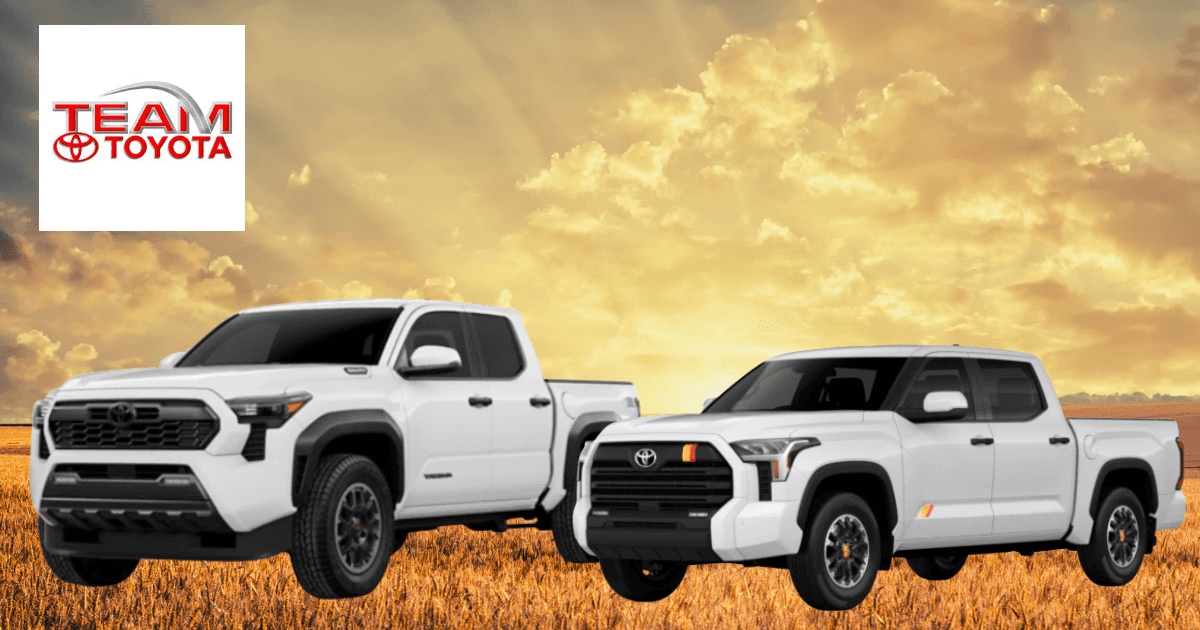 Tundra and Tacoma