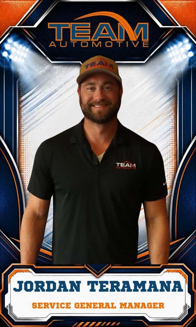 Jordan Teramana Service General Manager