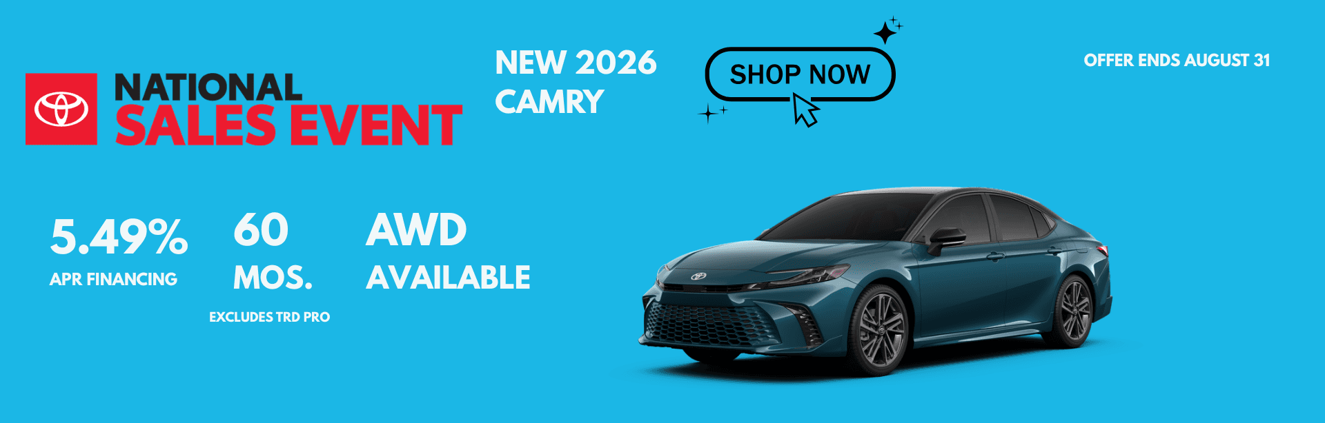 Toyota Camry August