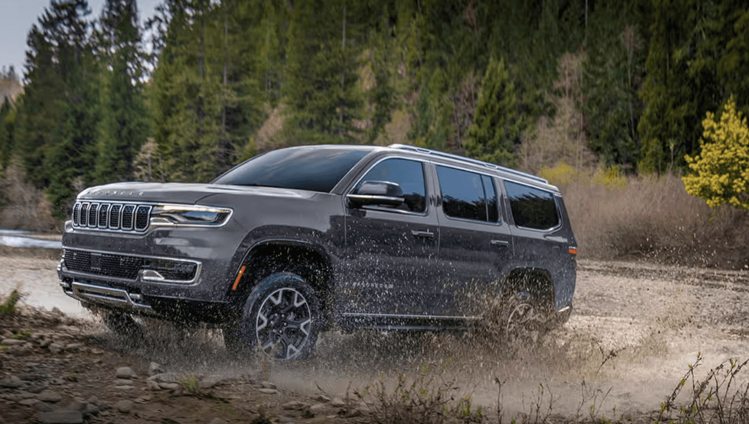 New Jeep off-roading